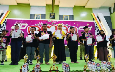 Keren! Gavin Sabet Medali Perak KMSI tingkat Propinsi